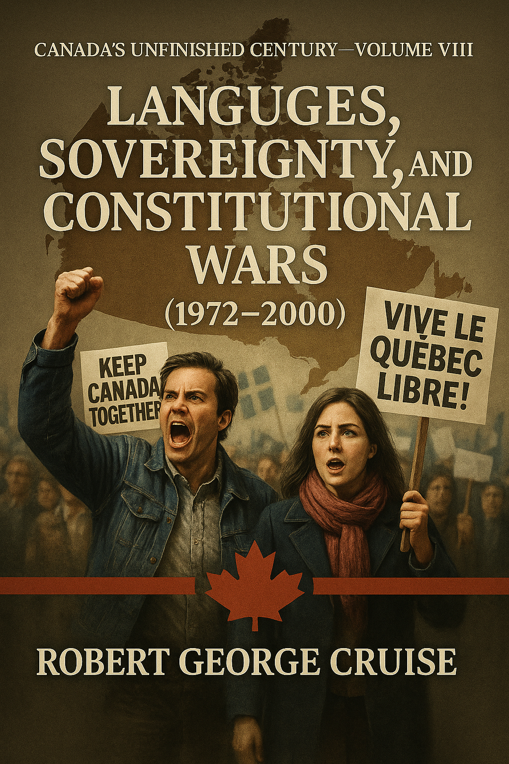 Volume VIII cover — Languages, Sovereignty, & Constitutional Wars (1972–2000)